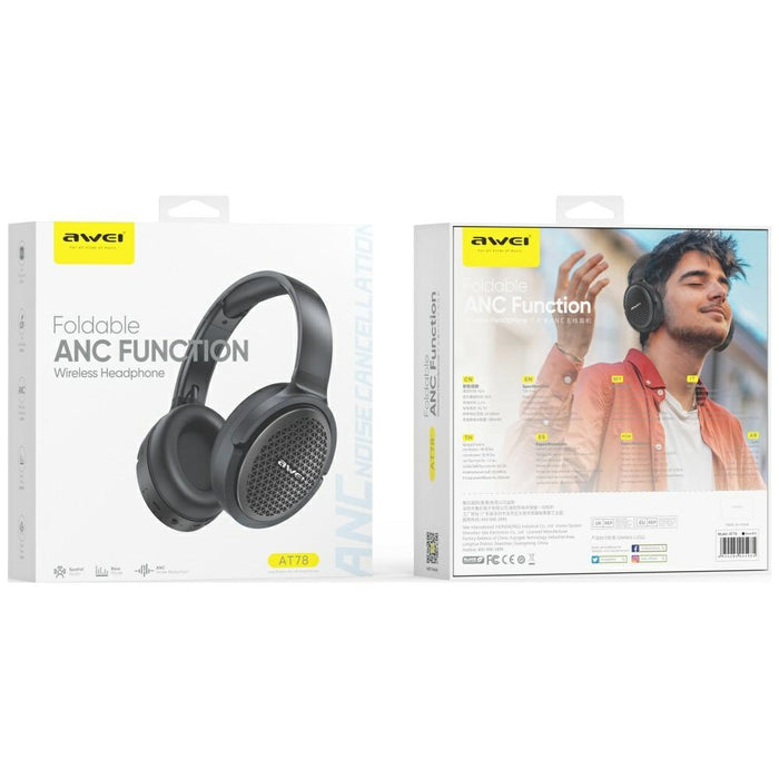 Слушалки AWEI M1 M0 с ANC, черни