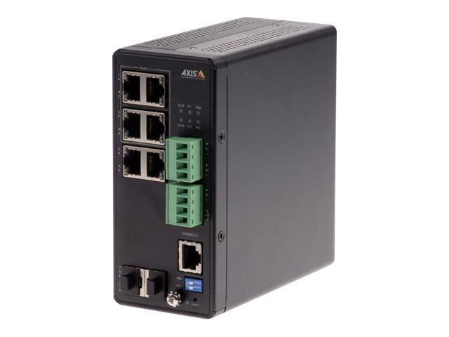 AXIS T8504-R 4-портов гигабитов ИНДУСТРИАЛЕН POE СУИЧ