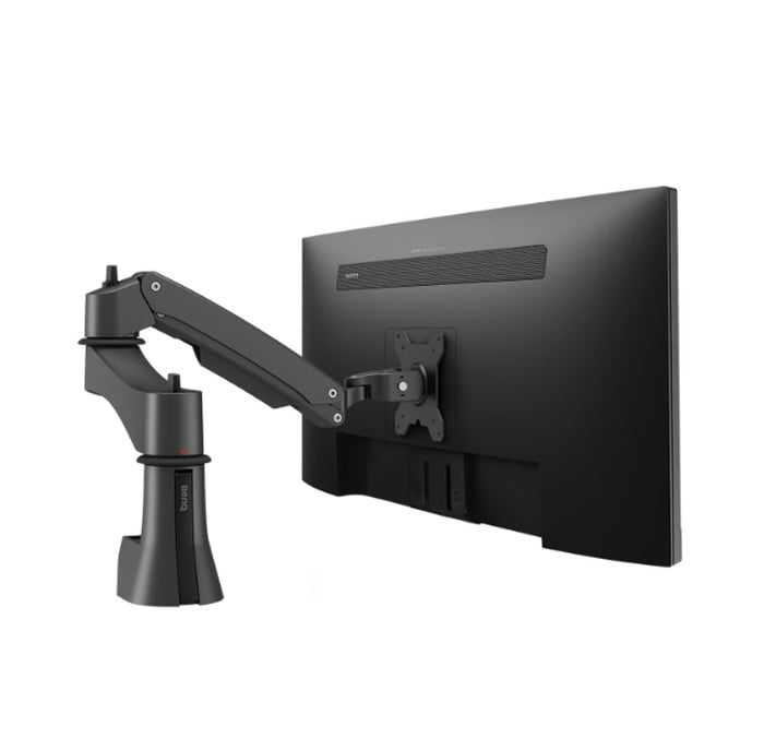BenQ рамо, рамо за монитор за монтиране на бюро AS10, съвместимо с 21,5/ 24 / 27” монитори, за ВСИЧКИ модели GL/GW/BL/PD/EW/SW с възможност за монтаж VESA 100 mm или 75 mm, от 2,5 kg до 8 kg, 315 mm регулиране на височината