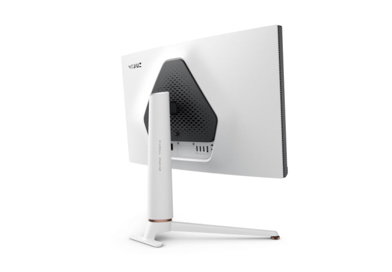 BenQ MOBIUZ EX271U, 27", 4K UHD, IPS, 1ms GtG, 165Hz, 120Hz за конзола с eARC, Color Shuttle, FreeSync Premium, BI+ Gen2, HDRi и HDR400, Quickit, 1200:1, 95% P3, 400 нита, USB-C (DP ал. PD 65W), USB хъб, HDMI 2.1, DP, регулиране на височината 100 мм, бял