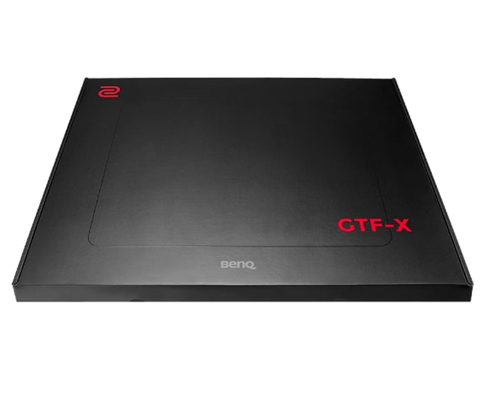 BenQ ZOWIE GTF-X Large 470x390 mm, Gaming Mouse Pad for Esports, Платнена повърхност, Средна мекота на гумената основа, Дебелина 3,5 мм, Зашити ръбове, Повърхност с ниско триене, Комбинация от плат и пластмаса, Устойчива на течности повърхност, Равномерна