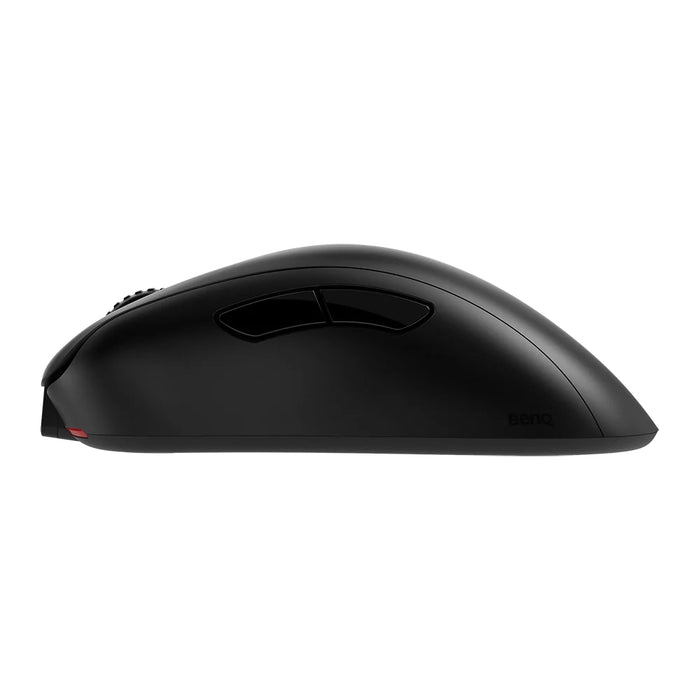 Безжична мишка BenQ ZOWIE EC3-CW за електронни спортове, размер S, 79g, до 1000 Hz, до 3200 DPI, 3370 сензор, асиметричен ергономичен дизайн с по-къса обща дължина, намалено тегло, 24-стъпково колело за превъртане, без драйвер, plug and play, вдъхновена о