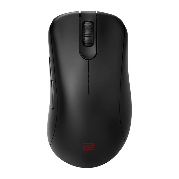 Безжична мишка BenQ ZOWIE EC3-CW за електронни спортове, размер S, 79g, до 1000 Hz, до 3200 DPI, 3370 сензор, асиметричен ергономичен дизайн с по-къса обща дължина, намалено тегло, 24-стъпково колело за превъртане, без драйвер, plug and play, вдъхновена о