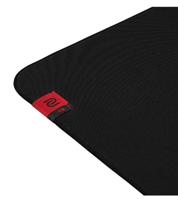 BenQ ZOWIE G-TR Large 470x390 mm, подложка за игрална мишка за електронни спортове, платнена повърхност, мека мека гумена основа, дебелина 3,5 mm, последователно и контролиращо плъзгане, зашити ръбове; Противохлъзгаща основа, По-мека еднородна гумена осно