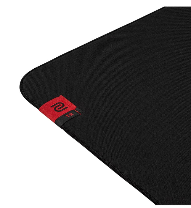 BenQ ZOWIE H-TR Extra Large 500x500 mm, Gaming Mouse Pad for Esports, Платнена повърхност, Гумена основа, Мекота, Дебелина 3,5 mm, Постоянно и контролиращо плъзгане, Зашити ръбове; Противохлъзгаща основа, По-мека еднородна гумена основа с висока плътност