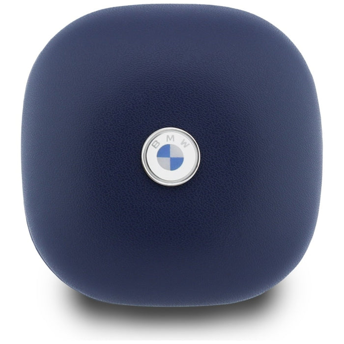 Слушалки BMW Bluetooth TWS Leather Metal Logo ENC, тъмносини