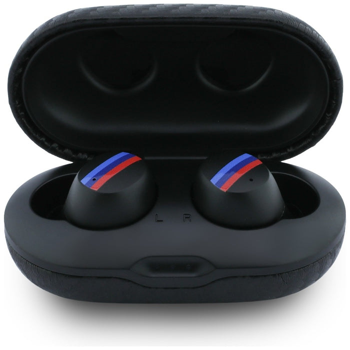 Слушалки BMW Bluetooth TWS Carbon Metal Logo ENC, черни