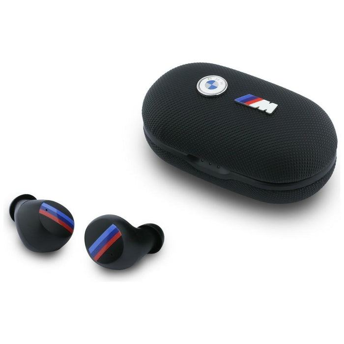 Слушалки BMW Bluetooth TWS Metal Logo ENC, черни
