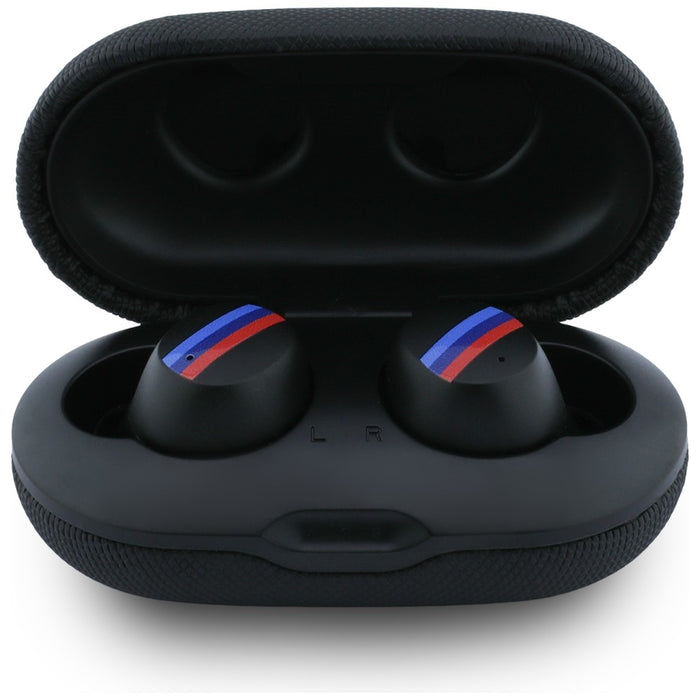 Слушалки BMW Bluetooth TWS Metal Logo ENC, черни
