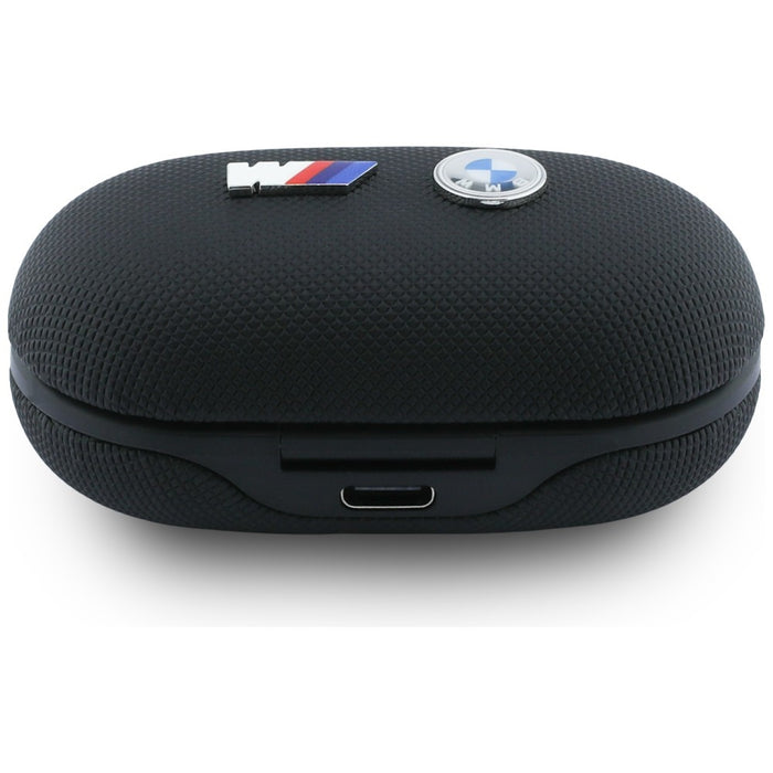 Слушалки BMW Bluetooth TWS Metal Logo ENC, черни
