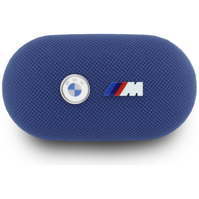 Слушалки BMW Bluetooth TWS Metal Logo с ENC, синьо