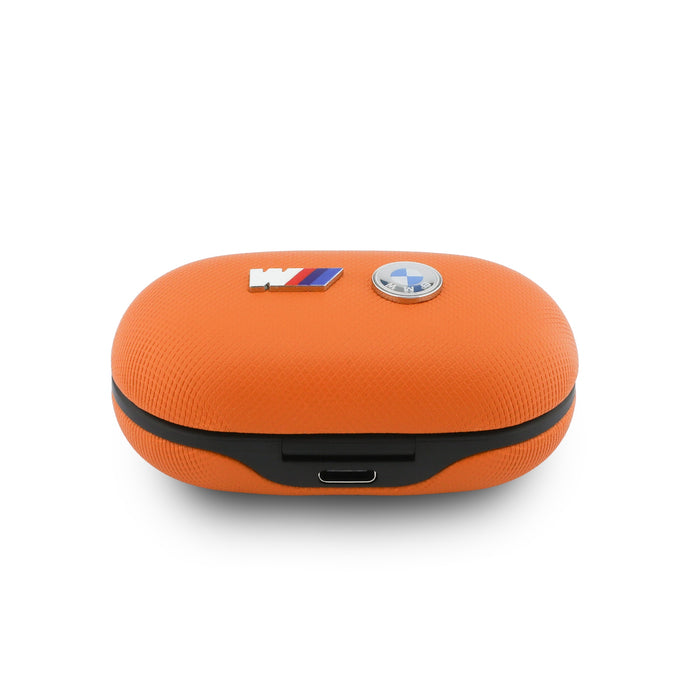Слушалки BMW Bluetooth TWS с ENC, оранжеви