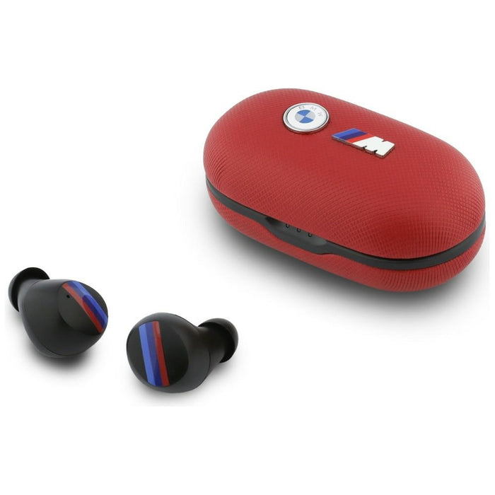 Слушалки BMW Bluetooth TWS Metal Logo с ENC, черни