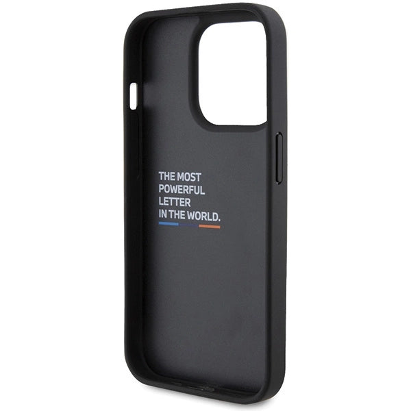 Калъф BMW Bi Pattern iPhone 15 Pro - черен