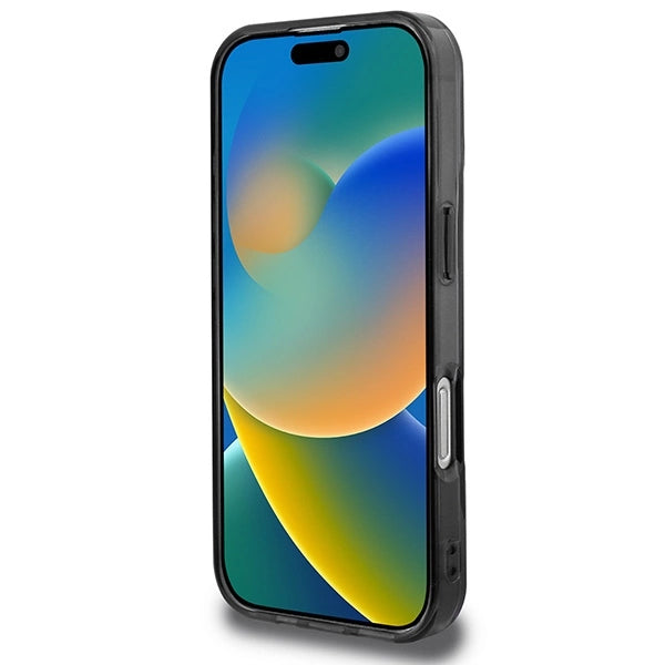 Калъф BMW Motosport IML Random Stripes за iPhone 16 Pro Max - черен