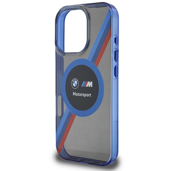 Калъф BMW Motosport IML Circle MagSafe за iPhone 16 Pro Max - черен