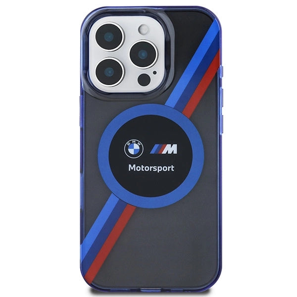 Калъф BMW Motosport IML Circle MagSafe за iPhone 16 Pro Max - черен