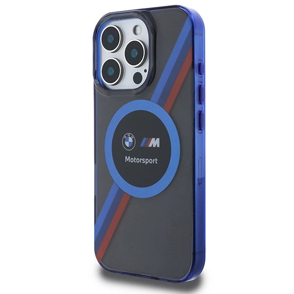 Калъф BMW Motosport IML Circle MagSafe за iPhone 16 Pro Max - черен