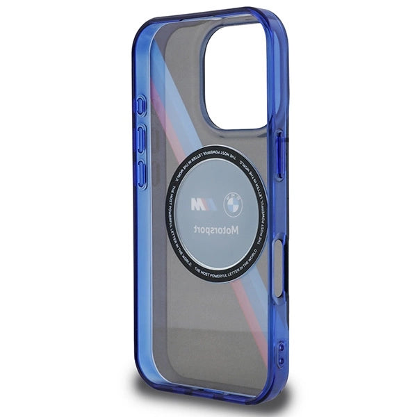 Калъф BMW Motosport IML Circle MagSafe за iPhone 16 Pro Max - черен