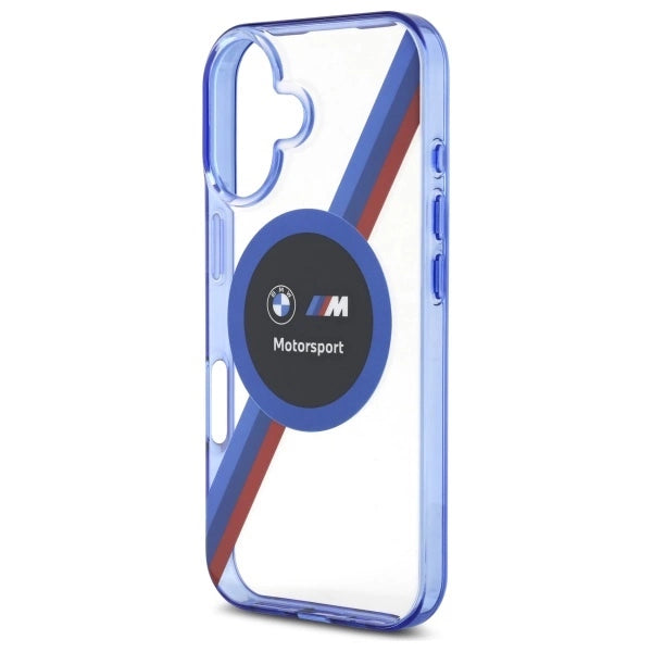 Калъф BMW Motosport IML Circle MagSafe за iPhone 16 - прозрачен