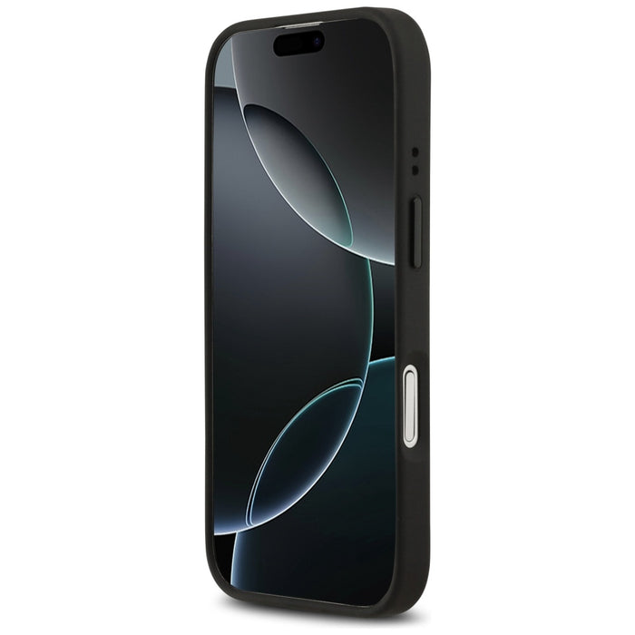 Калъф MagSafe с лого BMW M Carbon за iPhone 17 - син