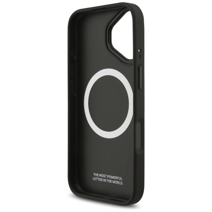 Калъф BMW M Kevlar Matt MagSafe за iPhone 17 - черен