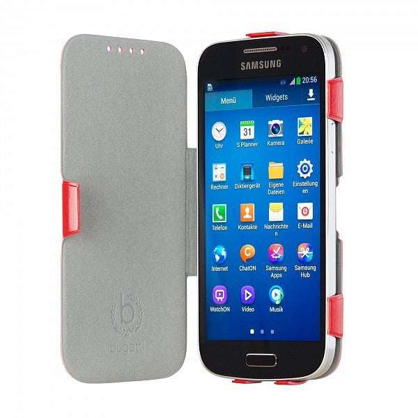 Калъф Bugatti UltraThin Book за Samsung Galaxy S4 mini, черен