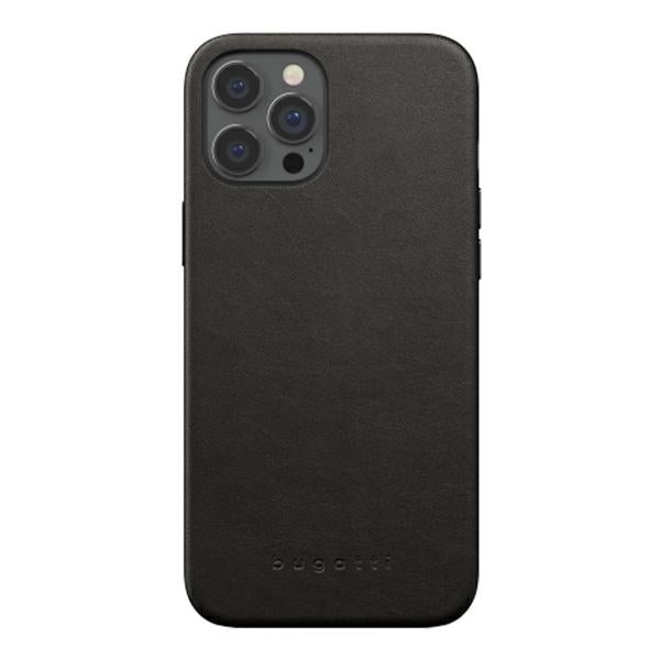 Калъф Bugatti Porto Full Wrap за iPhone 12 Pro Max, черен