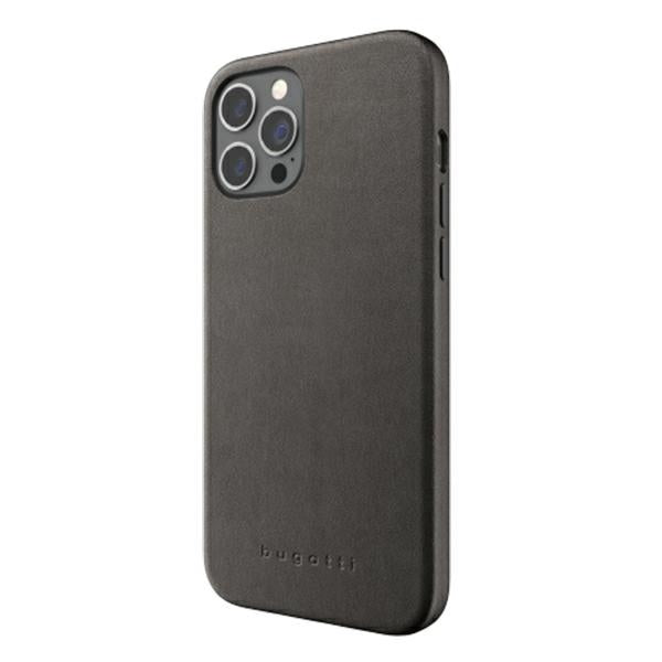 Калъф Bugatti Porto Full Wrap за iPhone 12 Pro Max, черен