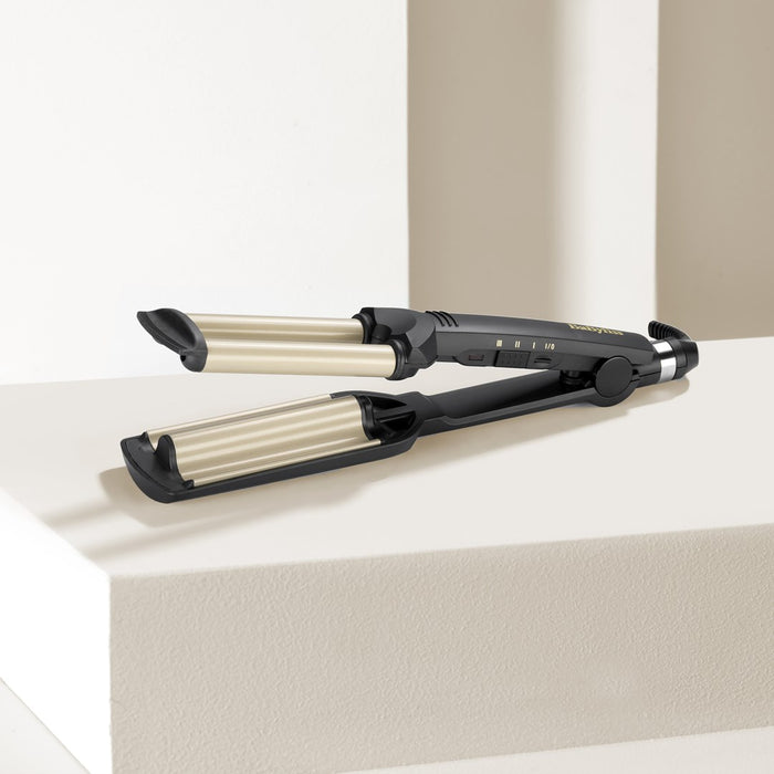 BaByliss C260E EasyWaves Текстурираща ютия Топло черно, сребристо 70,9" (1,8 м)