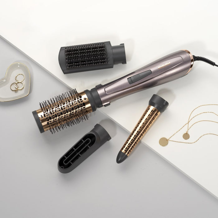 BaByliss Air Style 1000 Комплект за оформяне на прическа Топло черно, мед, паладий 1000 W 98,4" (2,5 м)