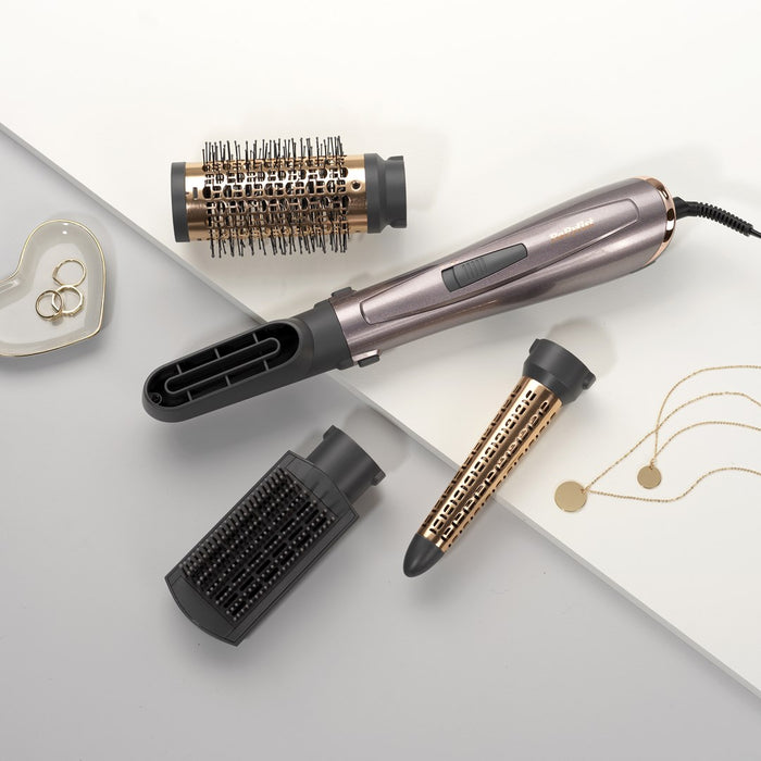 BaByliss Air Style 1000 Комплект за оформяне на прическа Топло черно, мед, паладий 1000 W 98,4" (2,5 м)