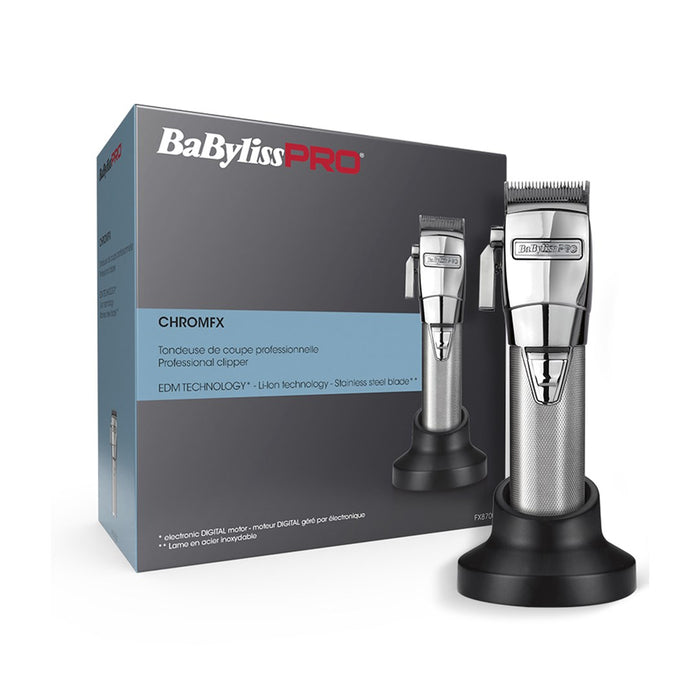 BaByliss CHROMFX АКУМУЛАТОРНА МАШИНКА ЗА СТРИГАНЕ Chrome Lithium