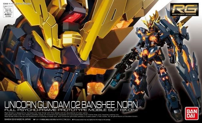 RG 1/144 ЕДНОРОГ GUNDAM 02 BANSHEE NORN