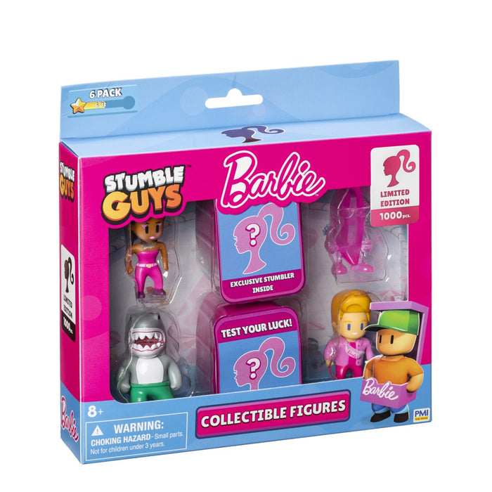 STUMBLE GUYSxBARBIE FIGURES 6 ПАКЕТ ДЕЛУКС КУТИЯ VER.B