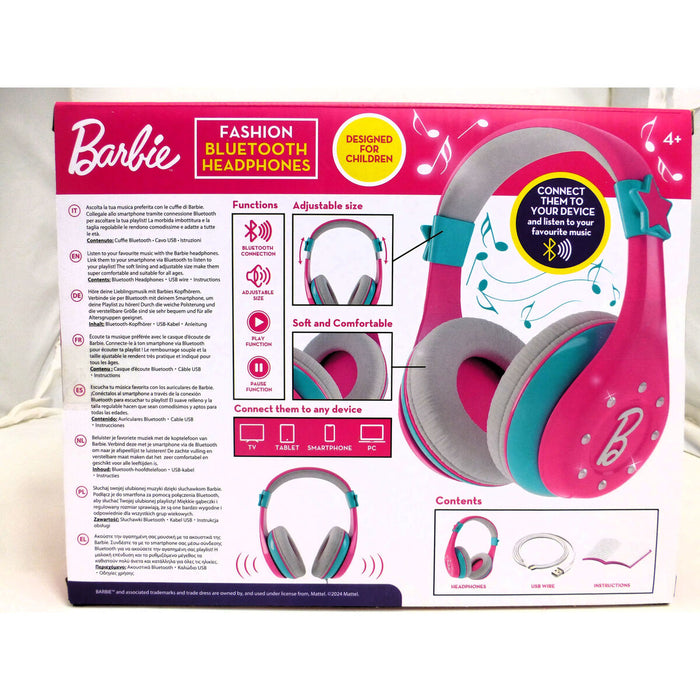 Блутут слушалки Barbie