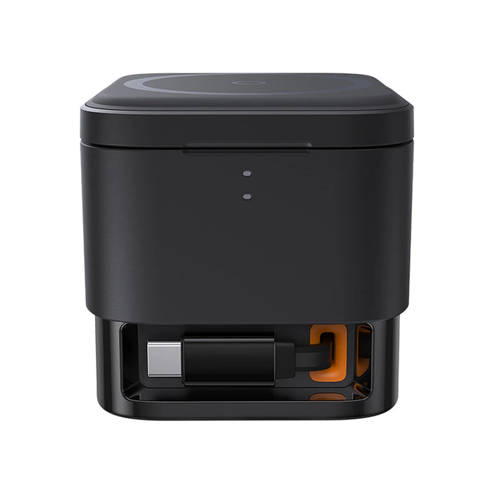 Baseus MagPro 3in1 25W MagSafe съвместимо индуктивно зарядно за телефон и смарт часовник - черно