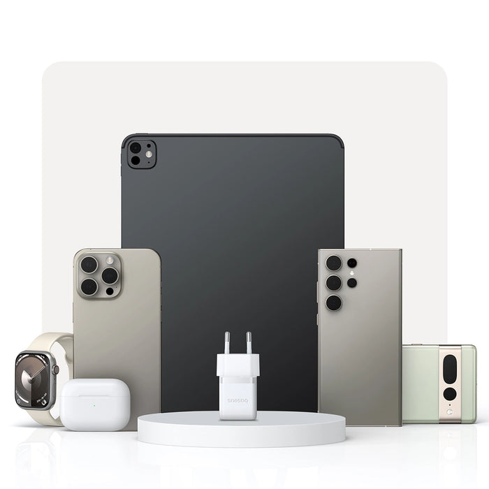Стенно зарядно устройство Baseus Palm 20W USB-C - бяло