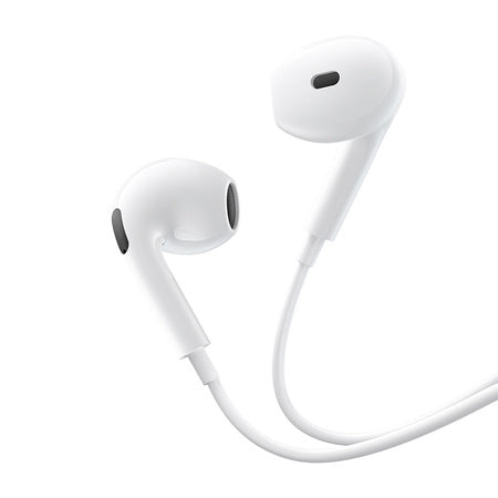 Baseus Encok HZ19 White кабелни слушалки за поставяне в ушите