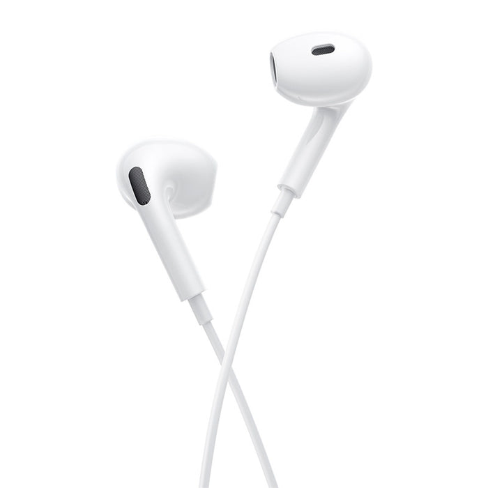 Baseus Encok HZ19 White кабелни слушалки за поставяне в ушите