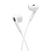 Baseus Encok HZ19 White кабелни слушалки за поставяне в ушите