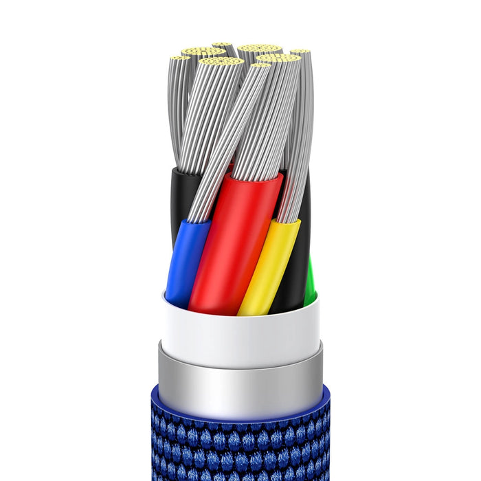 Baseus CAJY000703 USB-C - USB-C PD кабел 100W 480Mb/s 2m - син