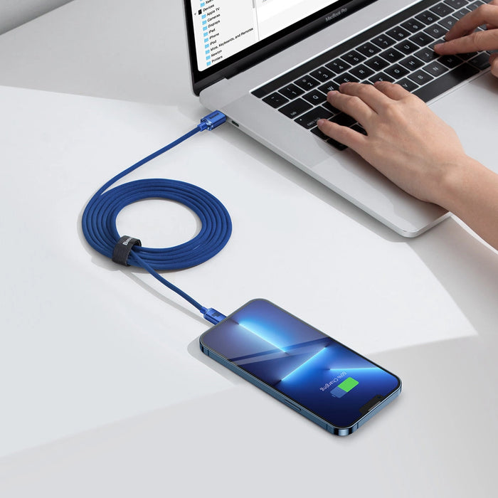 Baseus CAJY000703 USB-C - USB-C PD кабел 100W 480Mb/s 2m - син
