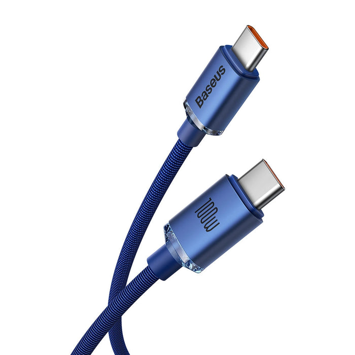 Baseus CAJY000703 USB-C - USB-C PD кабел 100W 480Mb/s 2m - син