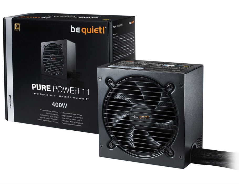 мълчи! Pure Power 11 400W захранване 20+4 pin ATX ATX Black