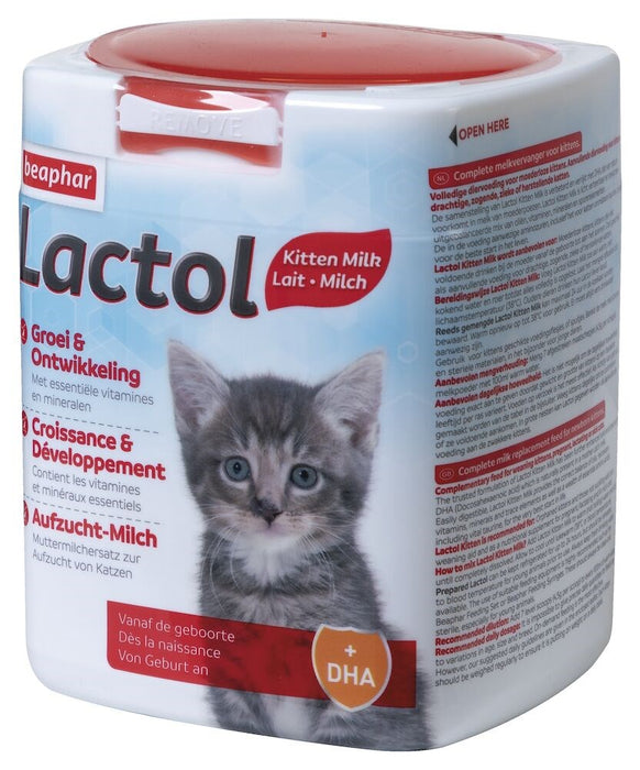 BEAPHAR LACTOL Kitty Milk - млекозаместител за котенца - 500гр