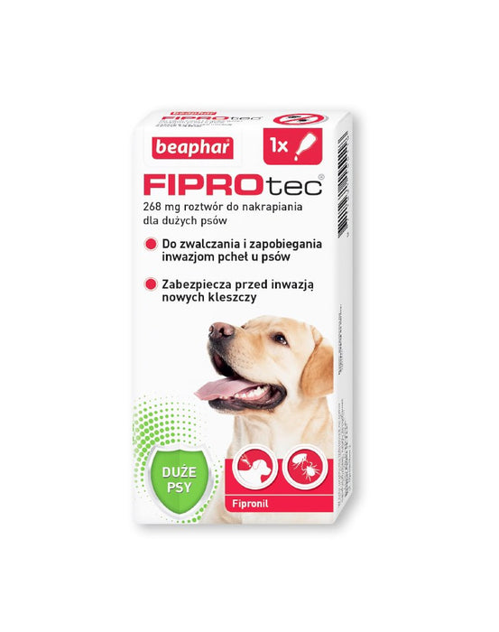 BEAPHAR Drops against fleas and ticks for dogs L - 1 x 268 mg