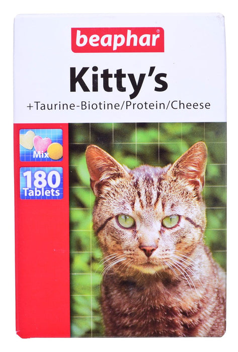 Beaphar Kitty's Mix витаминни таблетки за котки - 180 бр