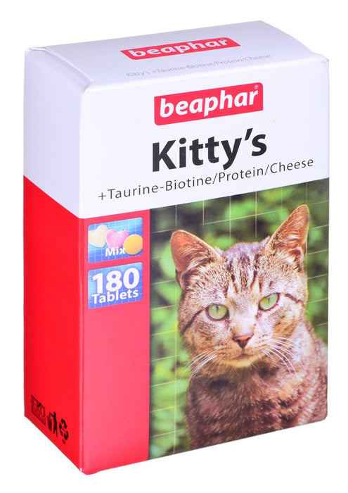 Beaphar Kitty's Mix витаминни таблетки за котки - 180 бр