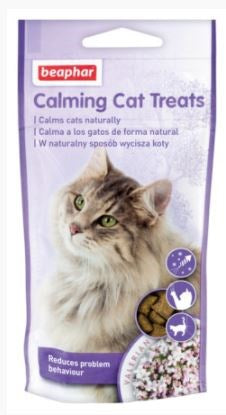 BEAPHAR Calming Cat Treats – успокояващо лакомство за котки – 35гр